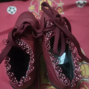 Sepatu Dansa Latin/ Line Dance Semi Boots Renda sepatu bot wanita sepatu line dance wanita uk 36~41