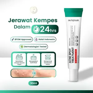 Skinflair Acne Spot Treatment 30ml Salicylic Acid BPOM Halal Dermatologist Tested Meredakan Jerawat Secara Cepat