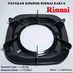 Rinnai 1 Tatakan Kompor Rinnai Kaki 6 K6 Tebal Ori Cocok Kompor Rinnai Jumbo Turbo 2 Tungku 712 K6 Diameter Luar 22 Cm k6 indonesia 712ga rinnai 2 rinnai 3in1 rinnai 602 e dudukan