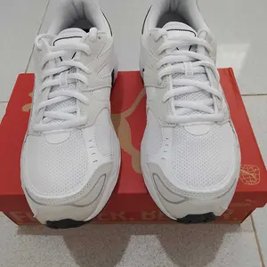 [HOT PRODUCT] PUMA Sepatu Sneaker C25K Unisex White-Silver