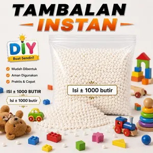 1000 Butiran Thermoplastic DIY Serbaguna Mudah Dibentuk Air Panas