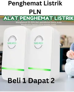 (Beli 1 Dapat 2) Penghemat Listrik PLN Electric Saver Electricity Saving Box Token Meteran Rumah
