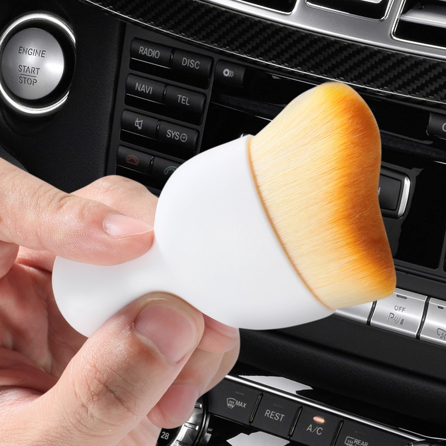ATO Kuas Pembersih Interior Mobil Dust Removal Brush - MQ1