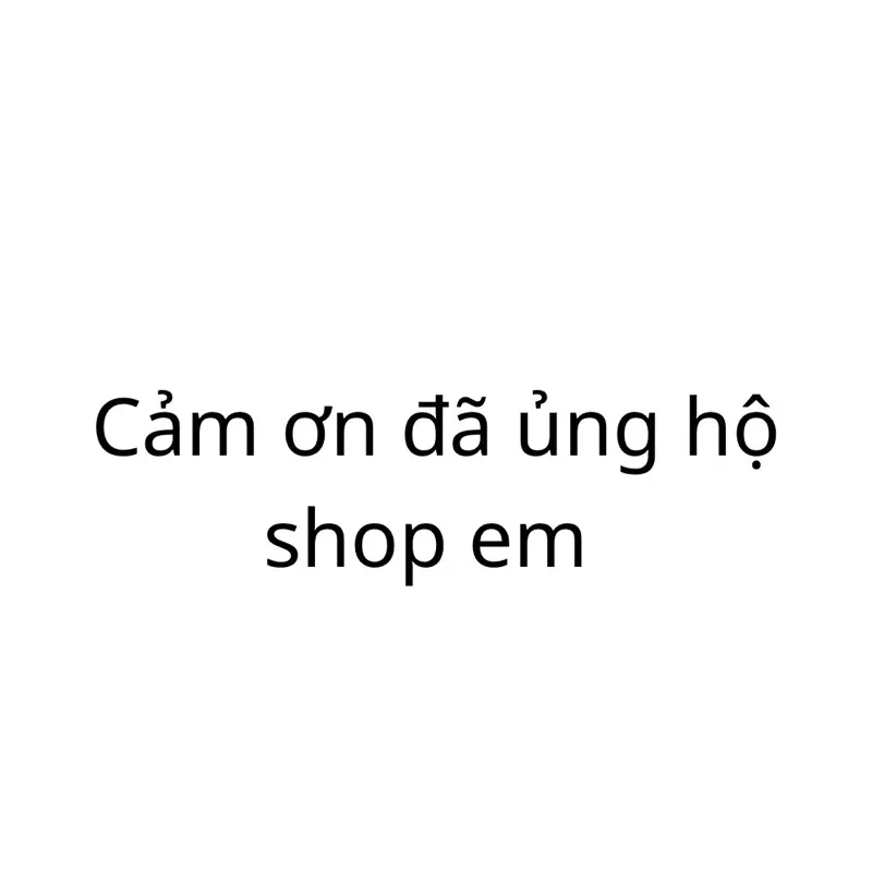 Một thẻ bài cảm ơn phụ kiện quần áo