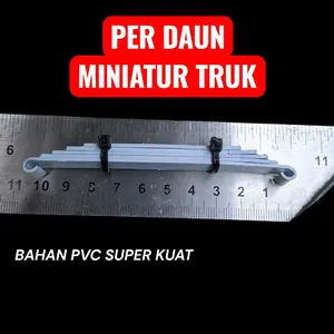 Per Daun Miniatur Truk | Per daun truk mainan bahan pvc panjang 10CM ( 1PCS )