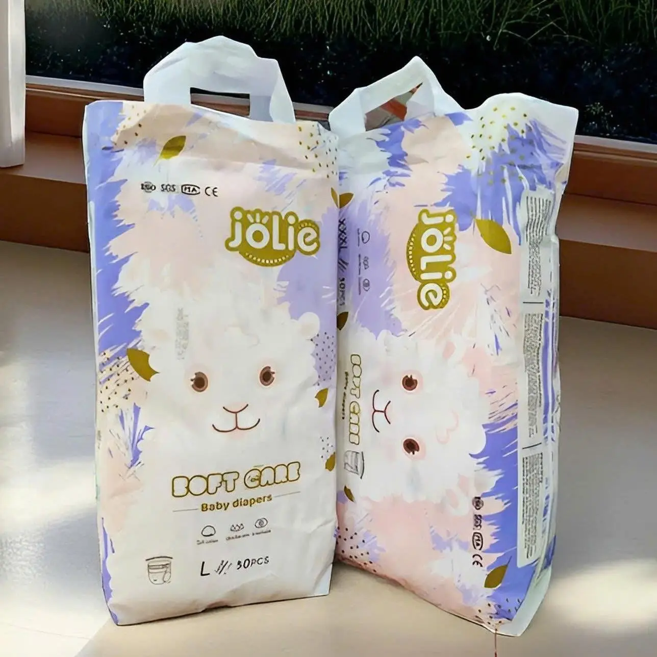 Jolie Combo 100 Miếng Bỉm Quần & Tã Dán Loại 1 Size S-4XL Chất Liệu Cotton Mềm Mại Thấm Hút Tốt Miễn Phí Vận Chuyển