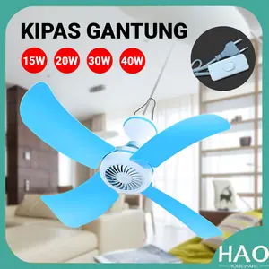 [HAO] Kipas Angin Gantung Plafon / kipas Angin Minimalis15W/20W/30W/40W & Hemat Energi