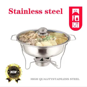 Ball Soup Warmer Bulat Baskom Tempat Sayur Soup Prasmanan Saji Stainless Wadah Makanan Fastfood Alat