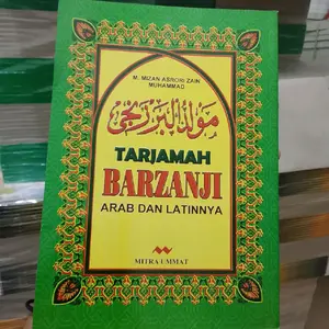 Kitab TARJAMAH BARZANJI ARAB DAN LATINNYA LENGKAP