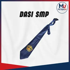 Seragamu - Dasi SMP Biru - Dasi SMP Logo Tutwuri Handayani - Perlengkapan Sekolah