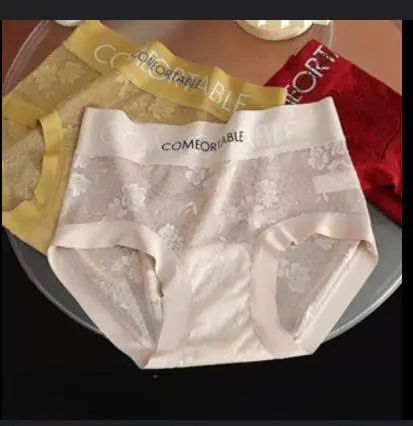 Combo 10(or 5- hoặc tách le 3 quần ) Quàn lót Nữ(KHÔNG TẶNG thêm quần kể từ ngày 5/2) ren QR8855  cạp trung dưới rốn 3cm  cao cấp chất LỤA REN HOA CHÌM mịn co giãn đa chiều mặc êm 38- 70 kg