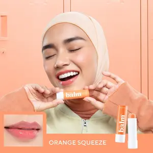 [Gift Not For Sale] Wardah Hydrabalm Lip Care Orange Squeeze 4g