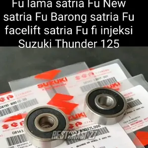 paket set 2 bearing Suzuki 6301-6301 roda depan satria Fu 125 satria Fu 150 satria Fu lama satria Fu new satria Fu barong satria Fu facelift satria Fu fi injeksi