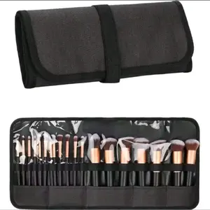tempat kuas rias,desain gulung organizer kuas rias,tas kuas rias perjalanan kantong tas kosmetik ,tas kuas make up,tasbrush makeup