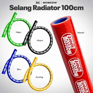 Selang Radiator 1 METER ORIGINAL UNIVERSAL Nmax Pcx Beat Vario Scoopy Sonic CB CBR KR150 NINJA R RR R3 R25 GSX Lexi Aerox Xride Fino  R25 Vixion Byson Cb150r Megapro CBR GTR NINJA Satria FU Tiger SELANG SAMCO WARNA MERAH BIRU KUNING HITAM HIJAU