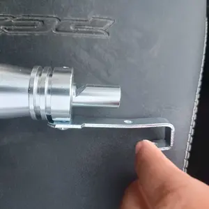 Turbo Whistler Knalpot Mobil Motor Whistling Muffler Peluit Suara Turbo Racing Bahan Aluminium Awet