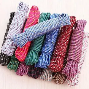 Tali Nylon Nilon Jemuran 10M Anti Slip Kuat untuk Camping Rafting & Mengikat Barang Diameter 7mm Bahan HDPE Paracord
