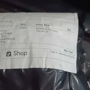 SARUNG TANGAN KERJA/SARUNG TANGAN SAFETY KARET/Sarung Tangan Kombinasi Katun Latex Anti Slip/Sarung Tangan Proyek/Sarung Tangan Industri  Anti Cutting