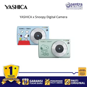YASHICA x Snoopy Digital Camera series | Kamera Compact Lucu 30MP Full HD untuk Foto, Vlog, Travel & Gift X04