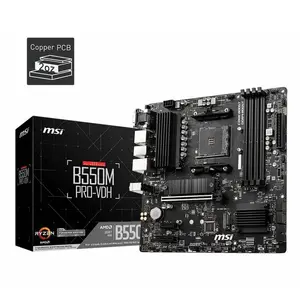 MAINBOARD MSI B550M PRO-VDH (AM4, AMD PROMONTORY B550, DDR4, USB3.2, SATA3)