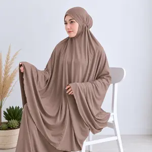Mukena Dewasa Jersey Jumbo Malysia Premium Muat BB 110 Tututp dagu