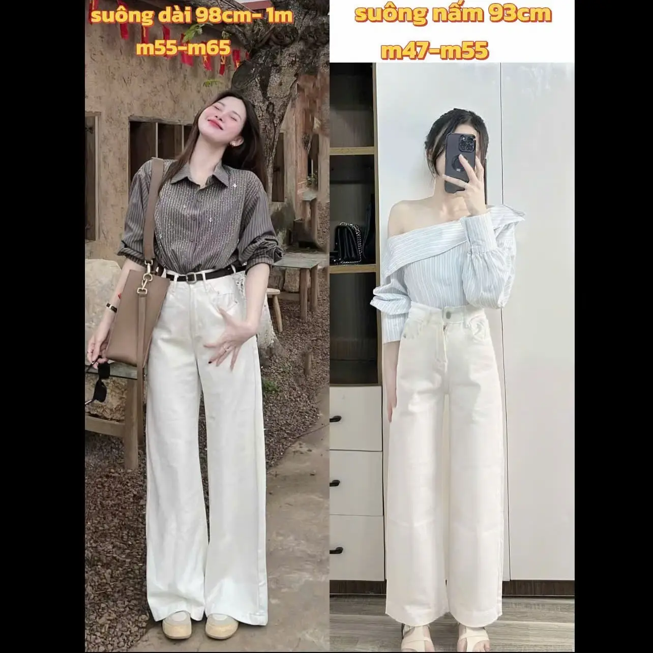 [XẢ KHO  ] 9 MÀU QUẦN  HOT  ''XS-XL ''-Có nấm lùn] Quần Suông Trơn  Cạp  Cao  Bagic , Che Khuyết Điểm