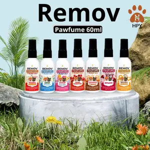 Remov Pawfum dan Pelebat Bulu Kucing dan Anjing 60ml Remov Parfum Kucing dan Anjing 60ml