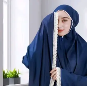mukena DEWASA JUMBO safira series rayon polos halus dan adem.