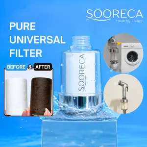 Sooreca Universal Filter – Filter Air Bidet, Mesin Cuci & Lainnya | Anti Klorin & Kotoran