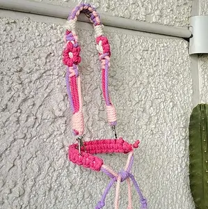 Strap Tumbler tanpa klip Macrame by Rillakumacrame - Tali Botol Minum Aesthetic
