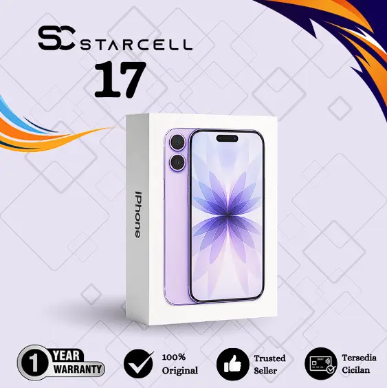 STARCELL X robi bois Apple IPHONE 17 256GB, 512GB GARANSI RESMI - Shop ...