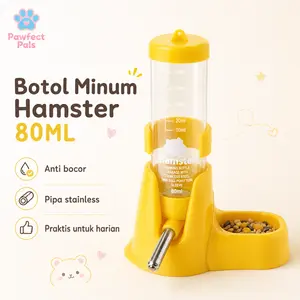 Pawfect Pals - Bola Hamster & Kelinci 80ml Anti Tumpah 4 Warna Bisa Satuan/Set Bahan food grade