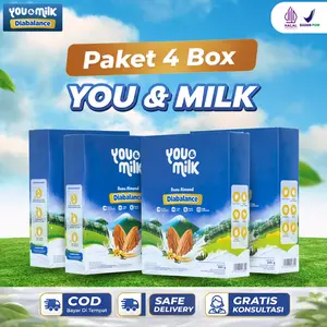 Paket 4 Box Susu You and Milk Bantu atasi Masalah Diabetes dan Jaga Gula Darah Dari Dalam SUSU HARIAN