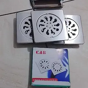[US] Saringan Got Floor Drain 10 Cm Anti Bau / Penutup Lubang Air Mandi Anti Karat Dan Kecoa