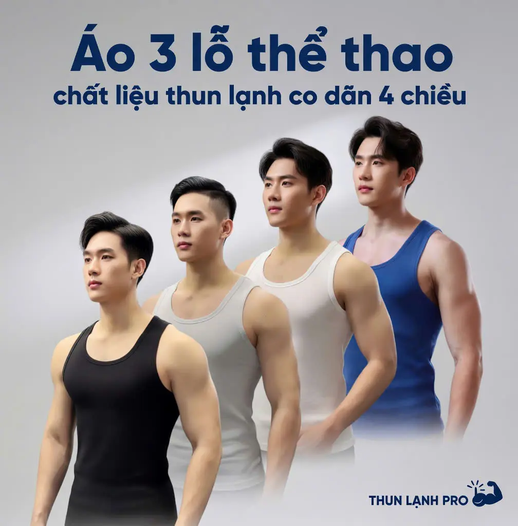 [ Deal độc quyền KOC ] Combo 3-4 Áo 3 lỗ thể thao . chất vải thun mềm mịn thoáng mát . mặc ở nhà thể dục tập gym