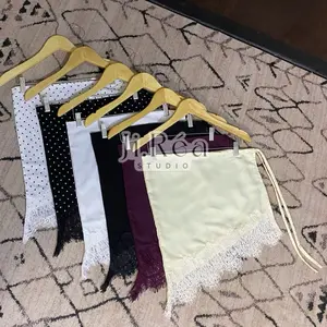 Ji.Réa - Polka Dottie Lace Asimestris Layering Skirt |  Rok Layer Polkadot Lace | Rok Polkadot