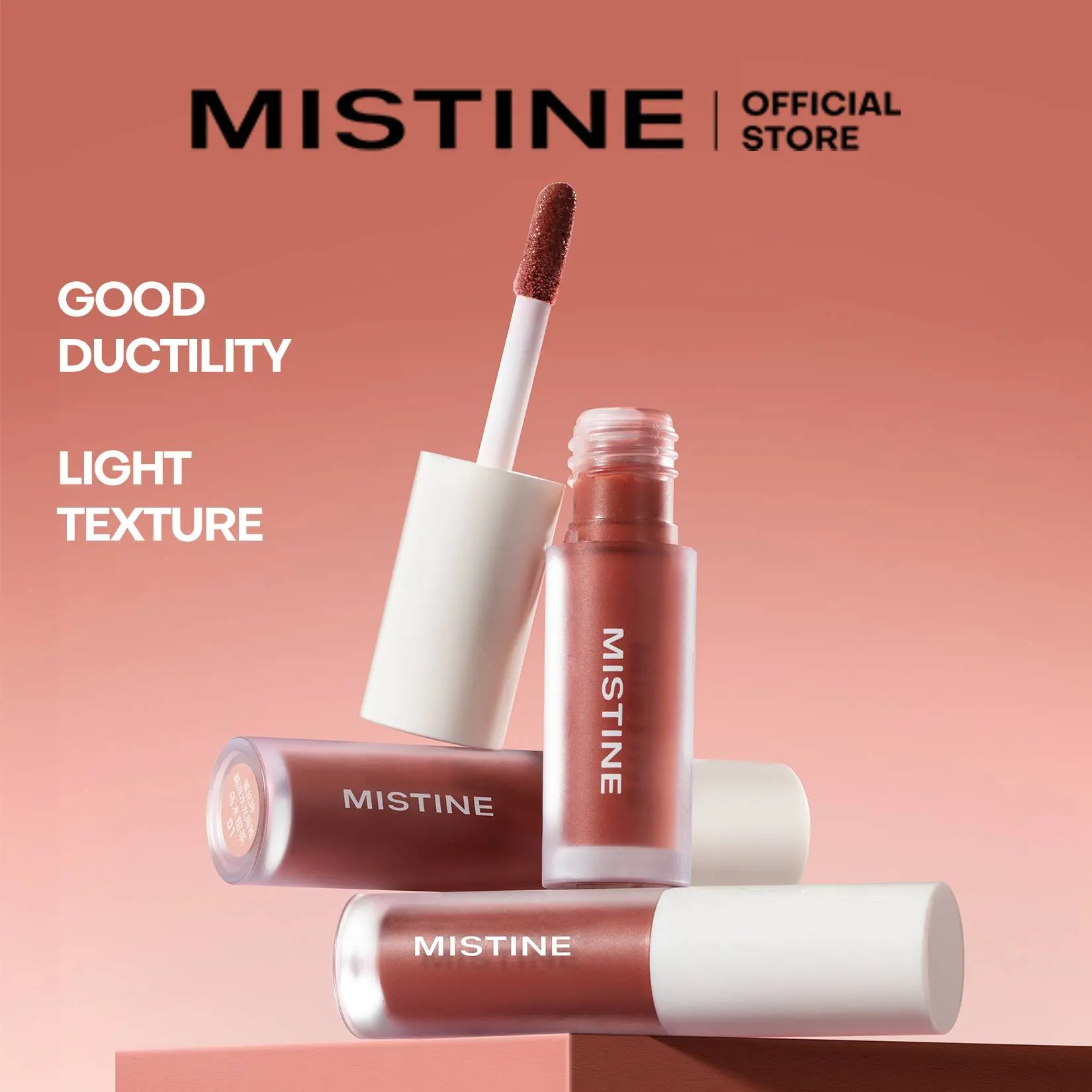 Gloss labial efeito espelho hidratante longa duração não colante_voghion.com