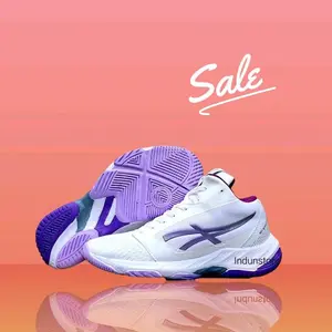 Farags Sepatu Voli Wanita Buner Olahraga High Quality Size 37-40 Include Box & Kaos Kaki Real Pict Ringan Lentur