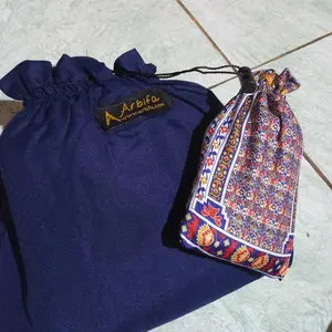 Arbifa | Full Set Mukena + Sajadah Kepala Jamila Dewasa Travel Series Katun Polos Renda Arbifa mukena remaja