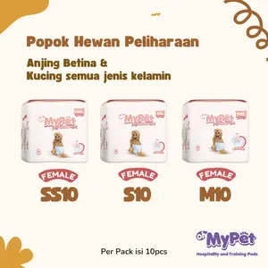 OH MY PET Female Popok Anabul Hewan Peliharaan Anjing Kucing Odor Control Wetness Indicator Soft