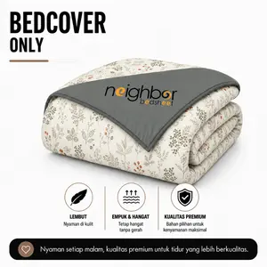 Bedcover saja motif tanpa sprei  - Neighborbedsheet