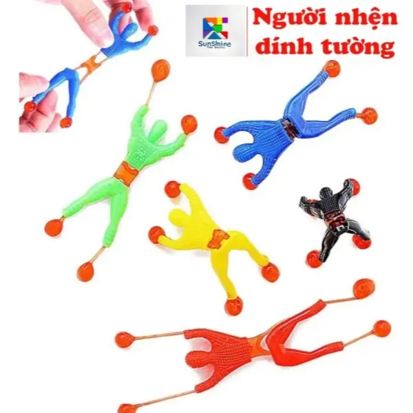 Đồ Chơi Người Nhện Leo Tường Vui Nhộn Độc đáo Nhiều Màu Sắc Bắt Mắt Cho Bé Yêu - 1