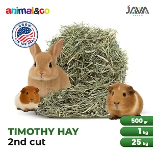 AnimalnCo 2nd Cut Timothy Hay 500gr - Rumput Hay Makanan Kelinci 500gr