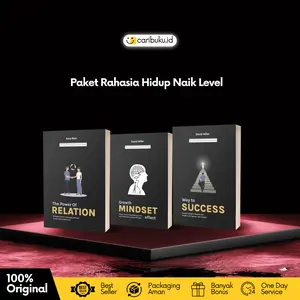 Paket Rahasia Hidup Naik Level - The Power Of Relation+Growth Mindset+Way To Success - Yash Media