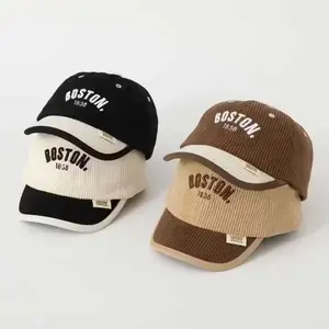 Topi Korduroy Anak Usia 1th Sampai 4th Dengan Bahan Korduroy