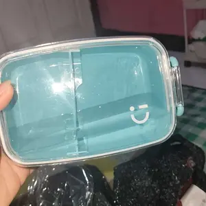 Miniso Portable Bento Box 460mL Lunch Box Kotak Makan Tempat Bekal Anak Dewasa Sekolah Kantoran Simpel
