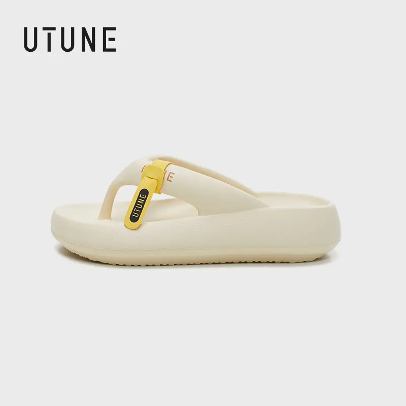 UTUNE Dép Xỏ Ngón Dép Chống Trượt Thời Trang, Dép Ngoài Trời, Dành Cho Phụ Nữ Và Nam Giới, Giày Thời Trang - 1