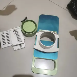 Parutan Manual Sayur Dan Buah Vegetable Cutter 5 IN 1 Multifungsi Premium Vegetable Cutter Slicer Stainless Steel