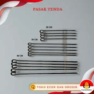 Pasak tenda pramuka 20cm 30cm 40cm patok tenda bijian Camping Outdoor   pramuka Hujan