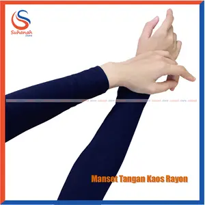Manset Tangan Rayon Super / Handshock Tangan/ Manset Polos Lengan Panjang